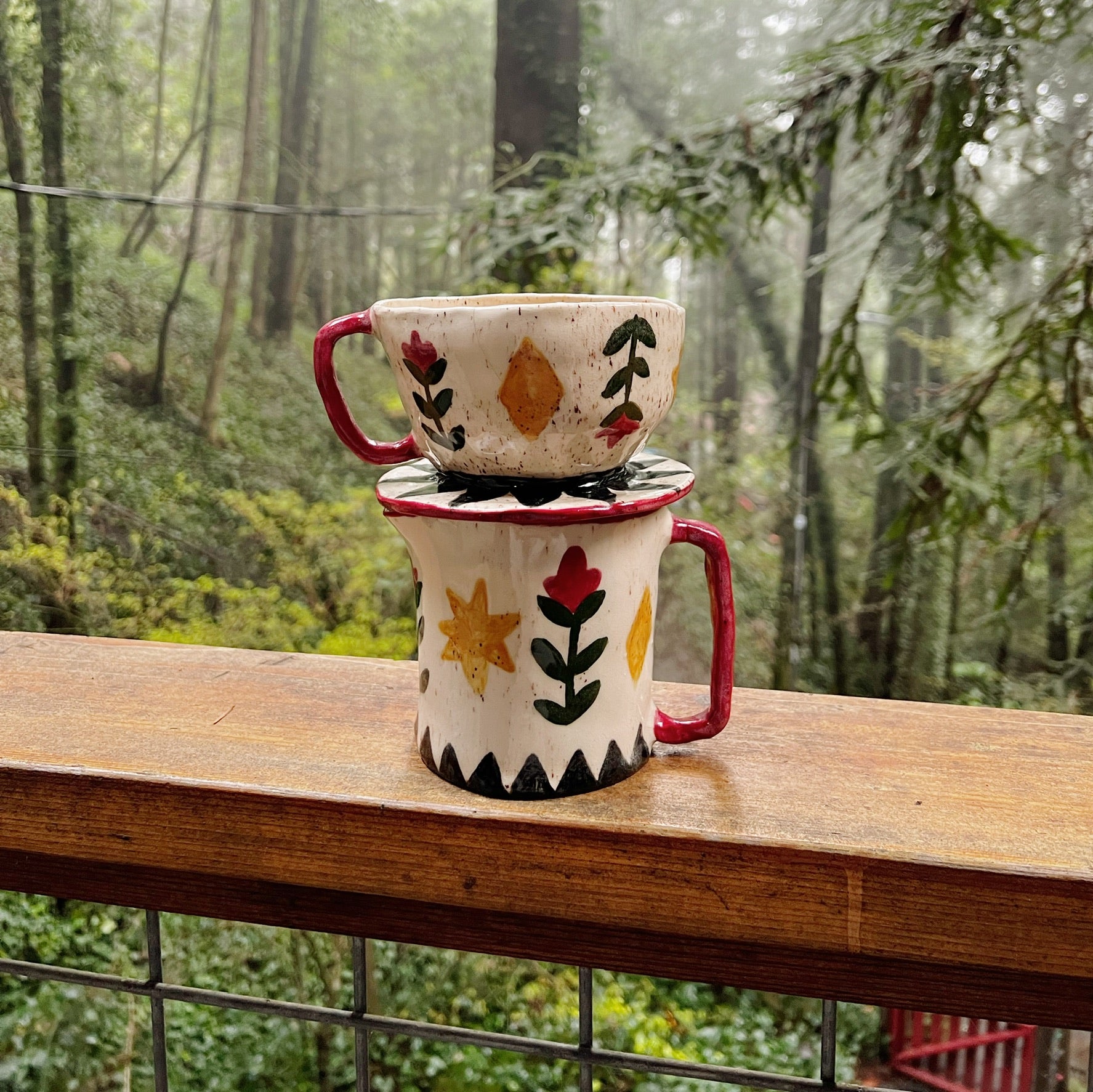 wildflower pour-over set
