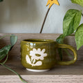 meadow bloom porcelain mug