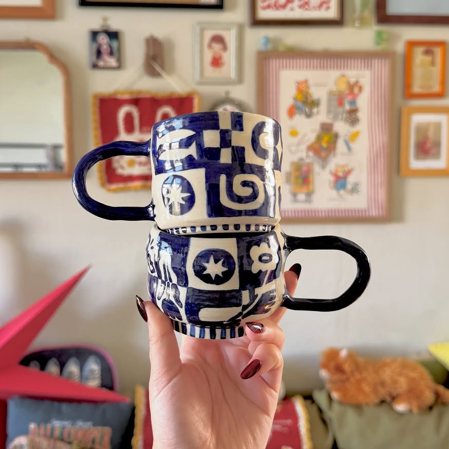 tiny treasure porcelain mug