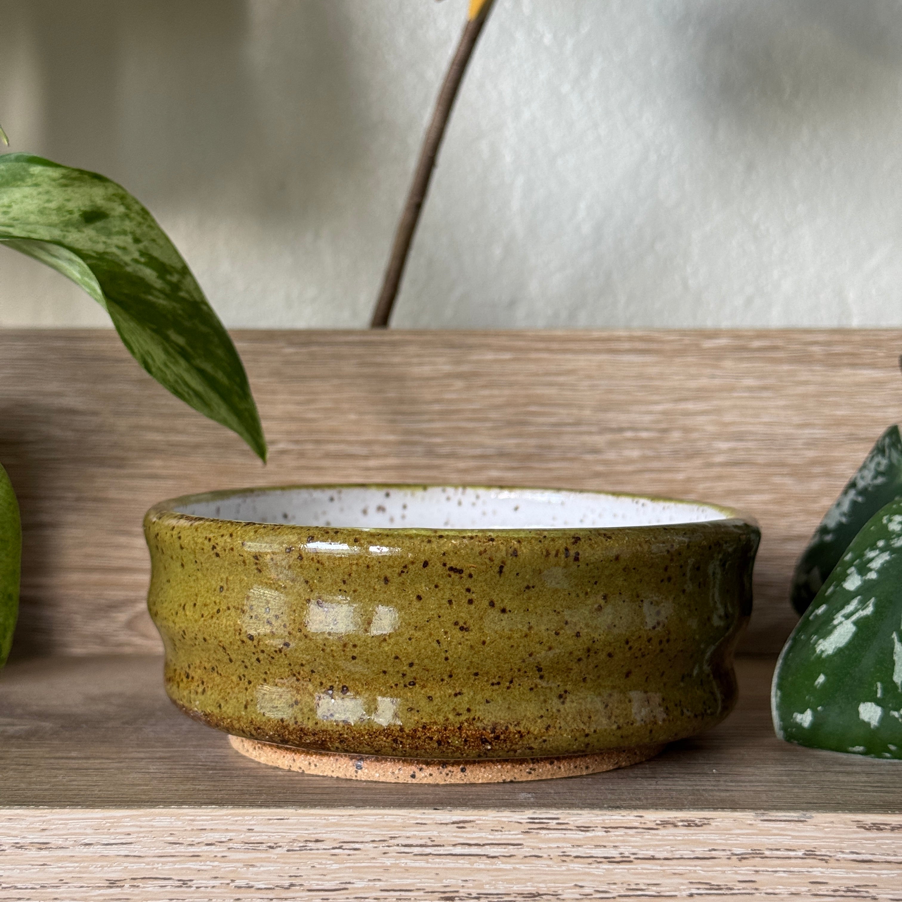 earthen low bowl