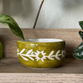 meadow garland porcelain spout bowl