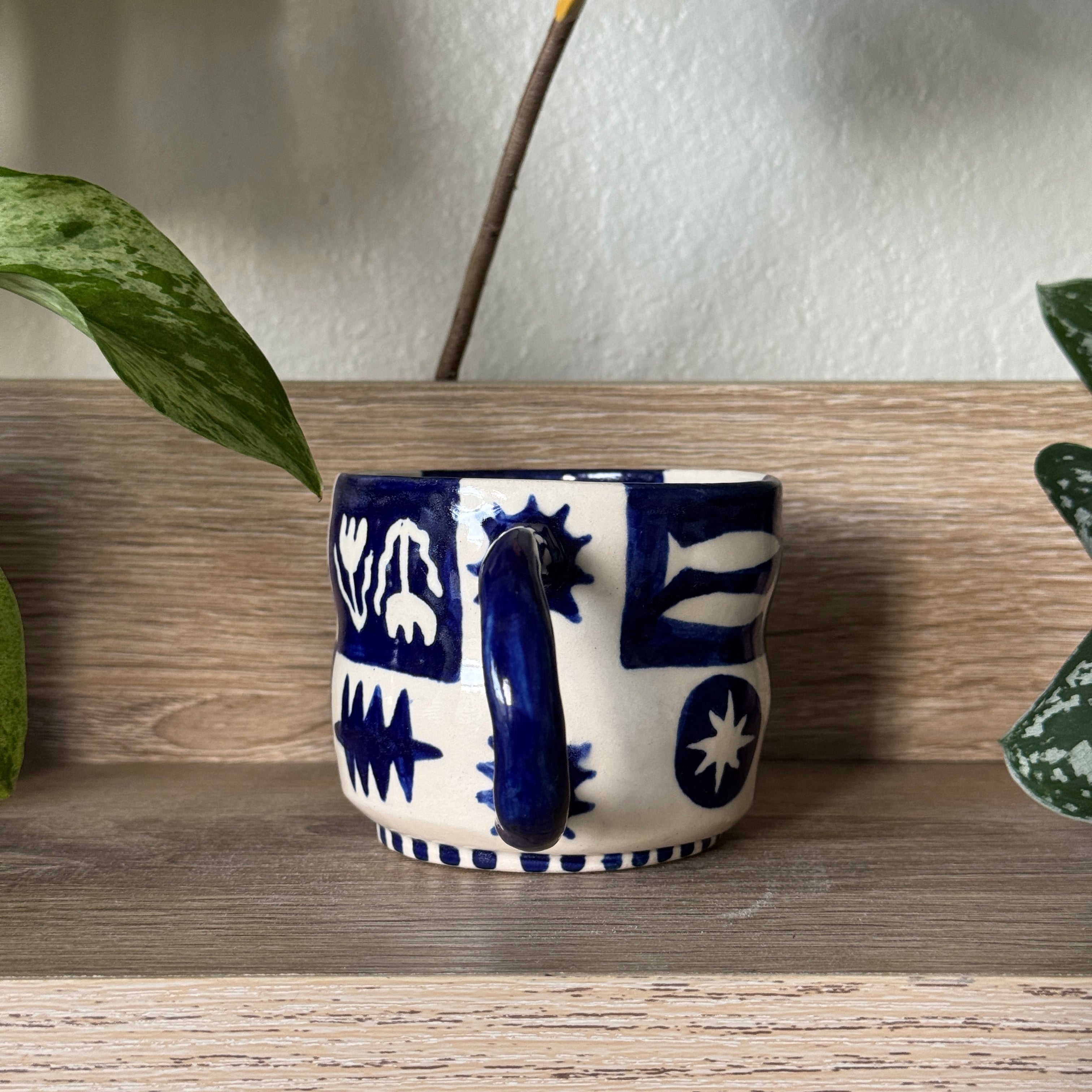 tiny treasure porcelain mug