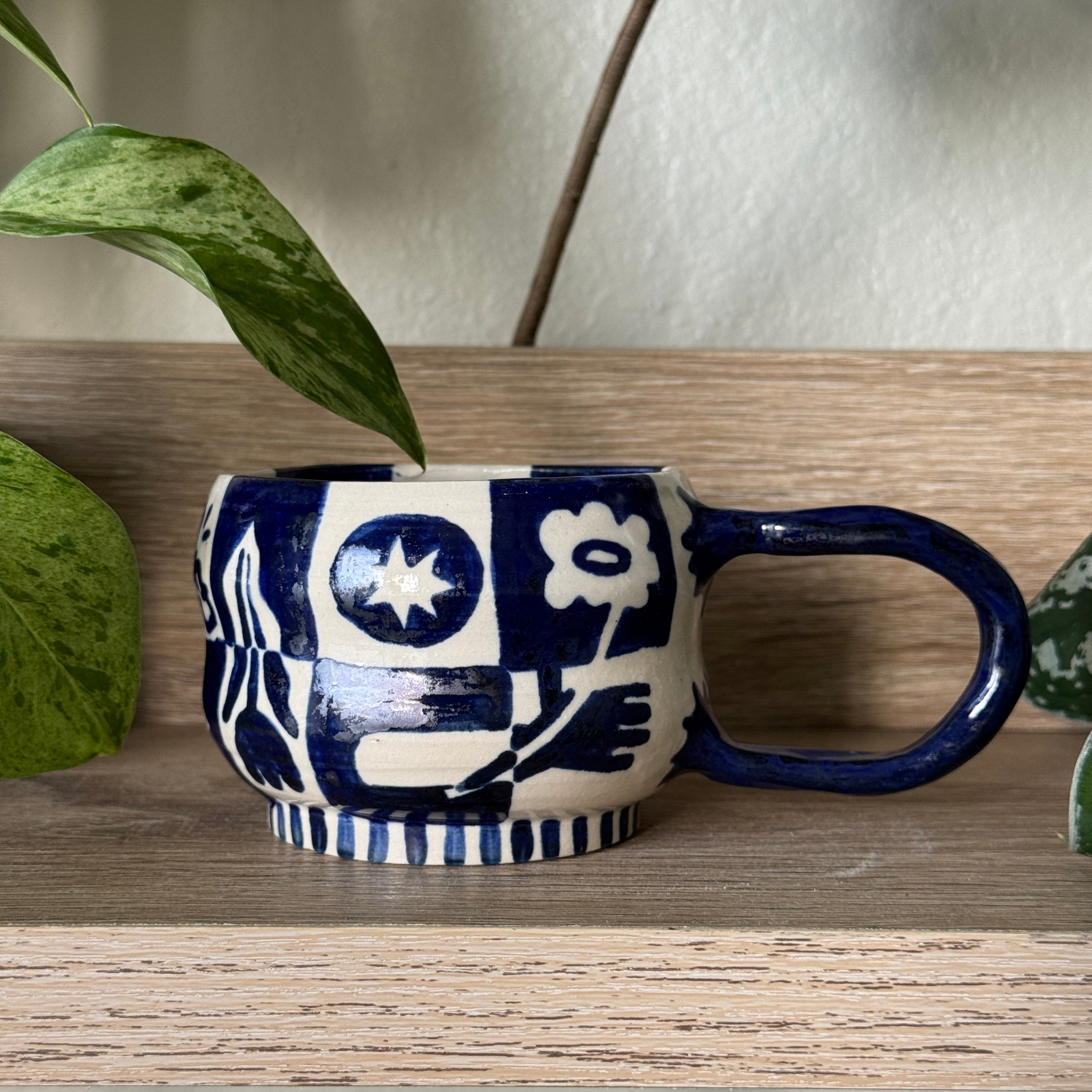 tiny treasure porcelain mug