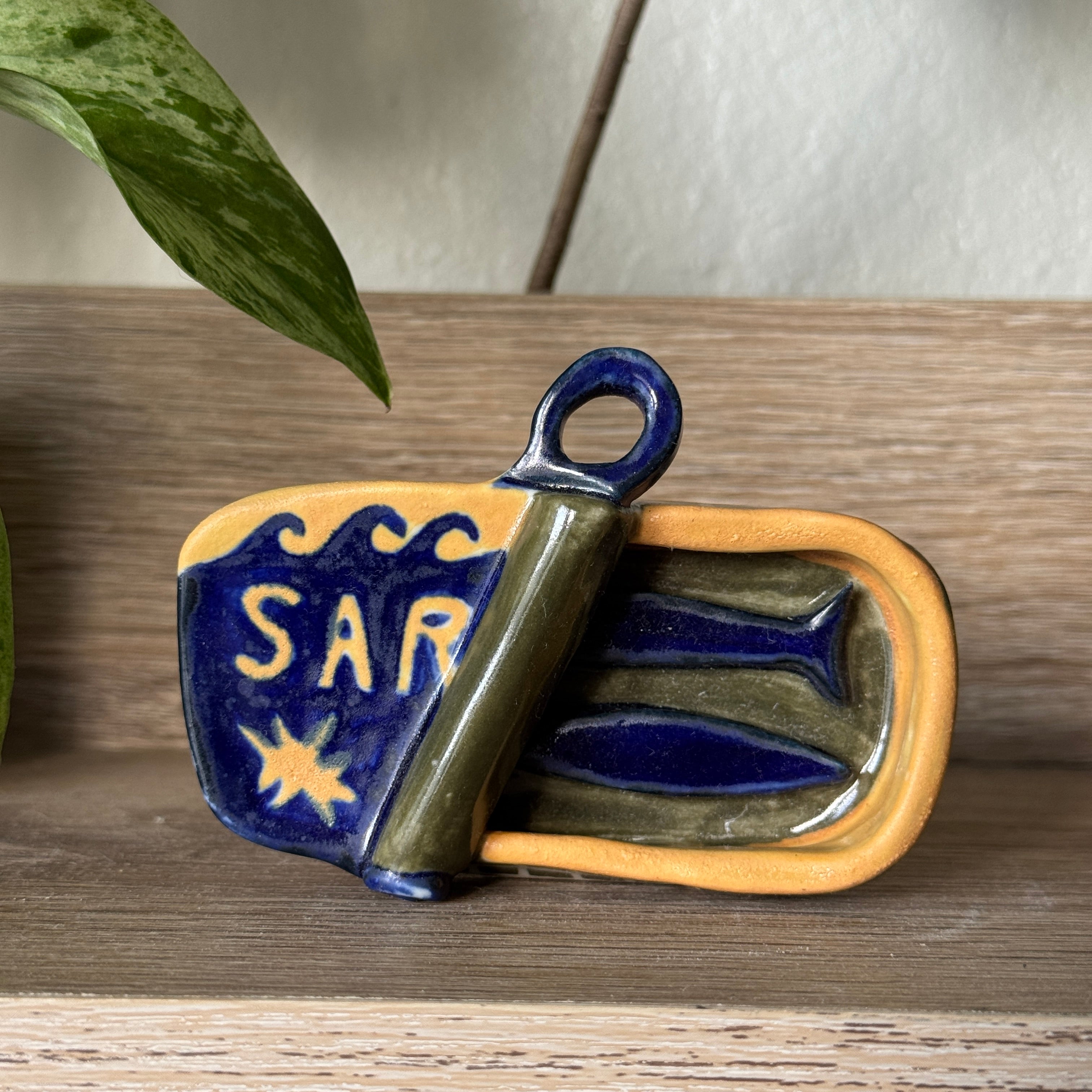 porcelain sardine keepsake