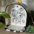 wildflower porcelain nook sconce