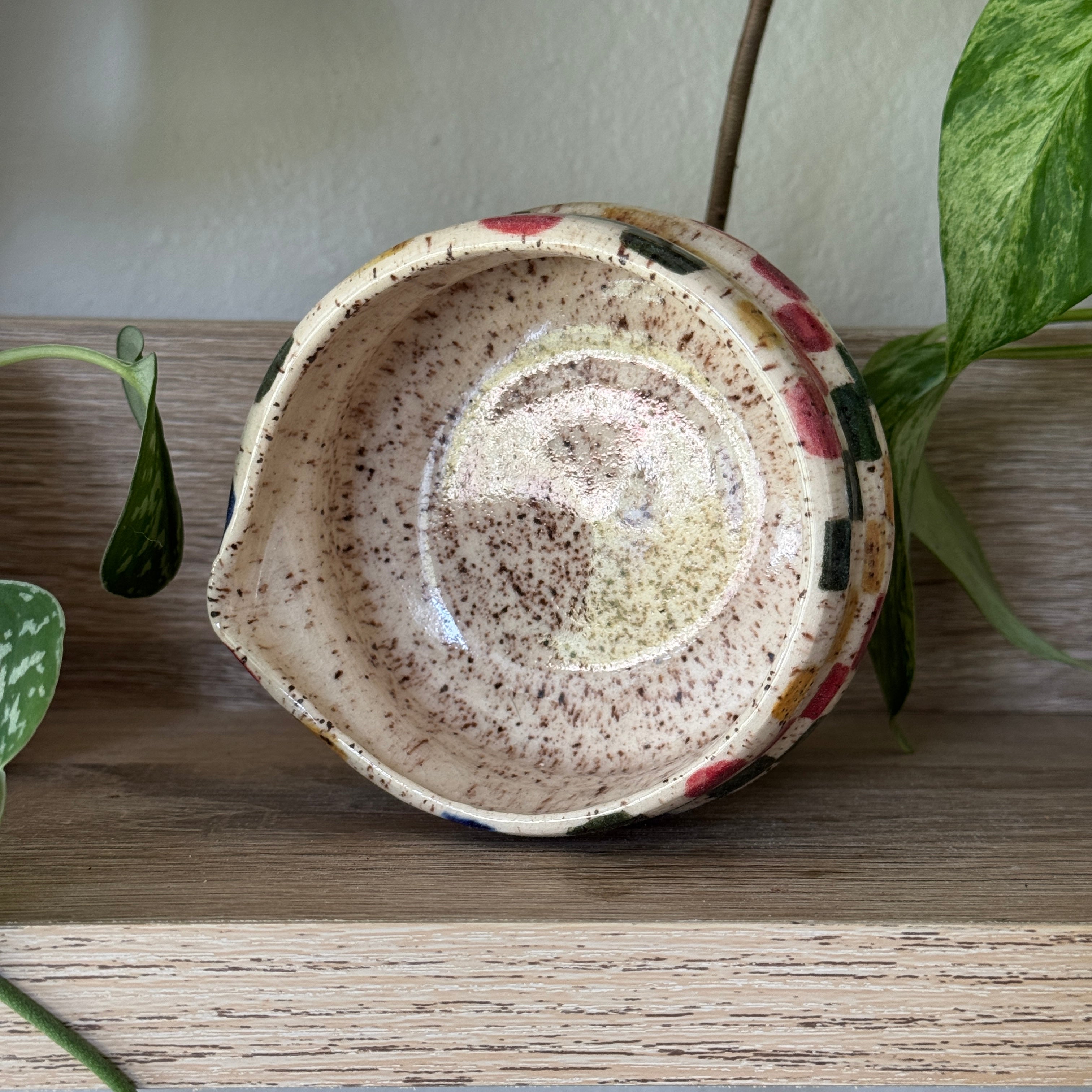 forest check mini whisking bowl