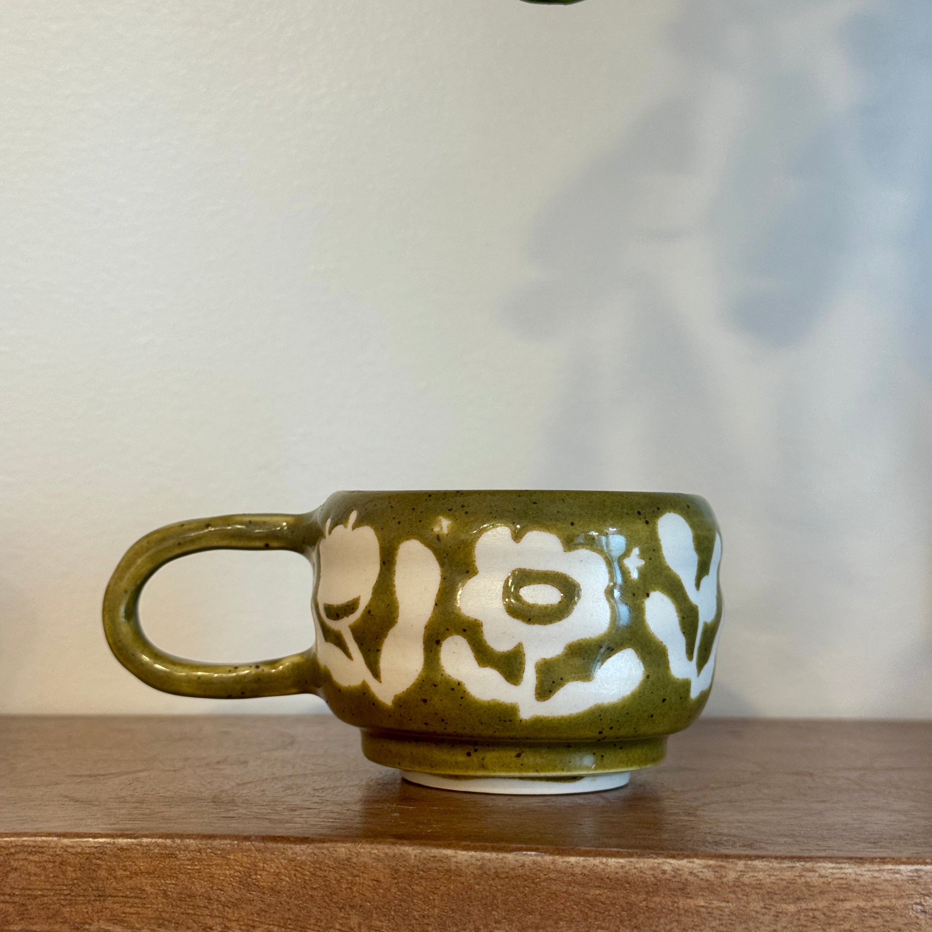 small meadow bloom porcelain mug