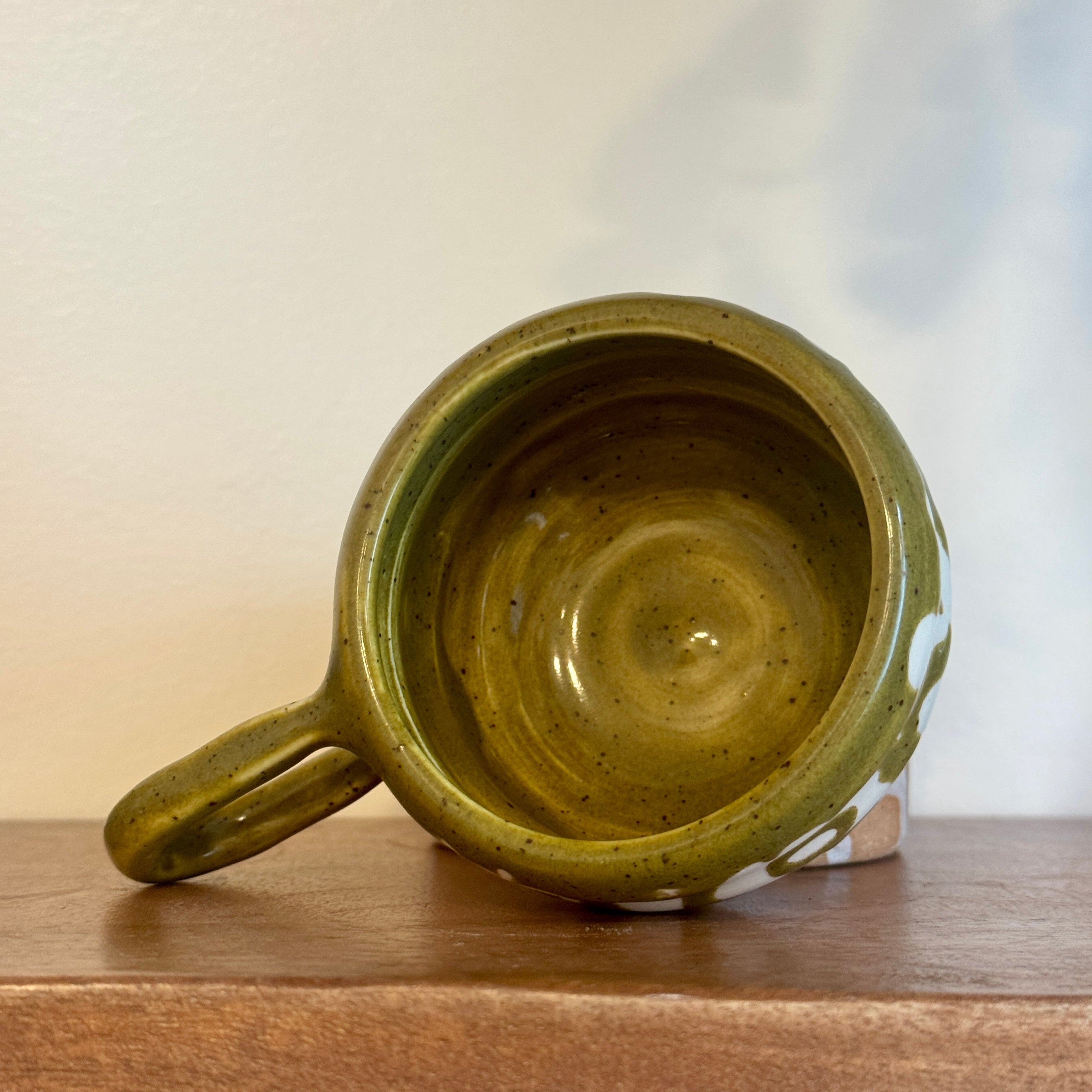 low meadow bloom porcelain mug
