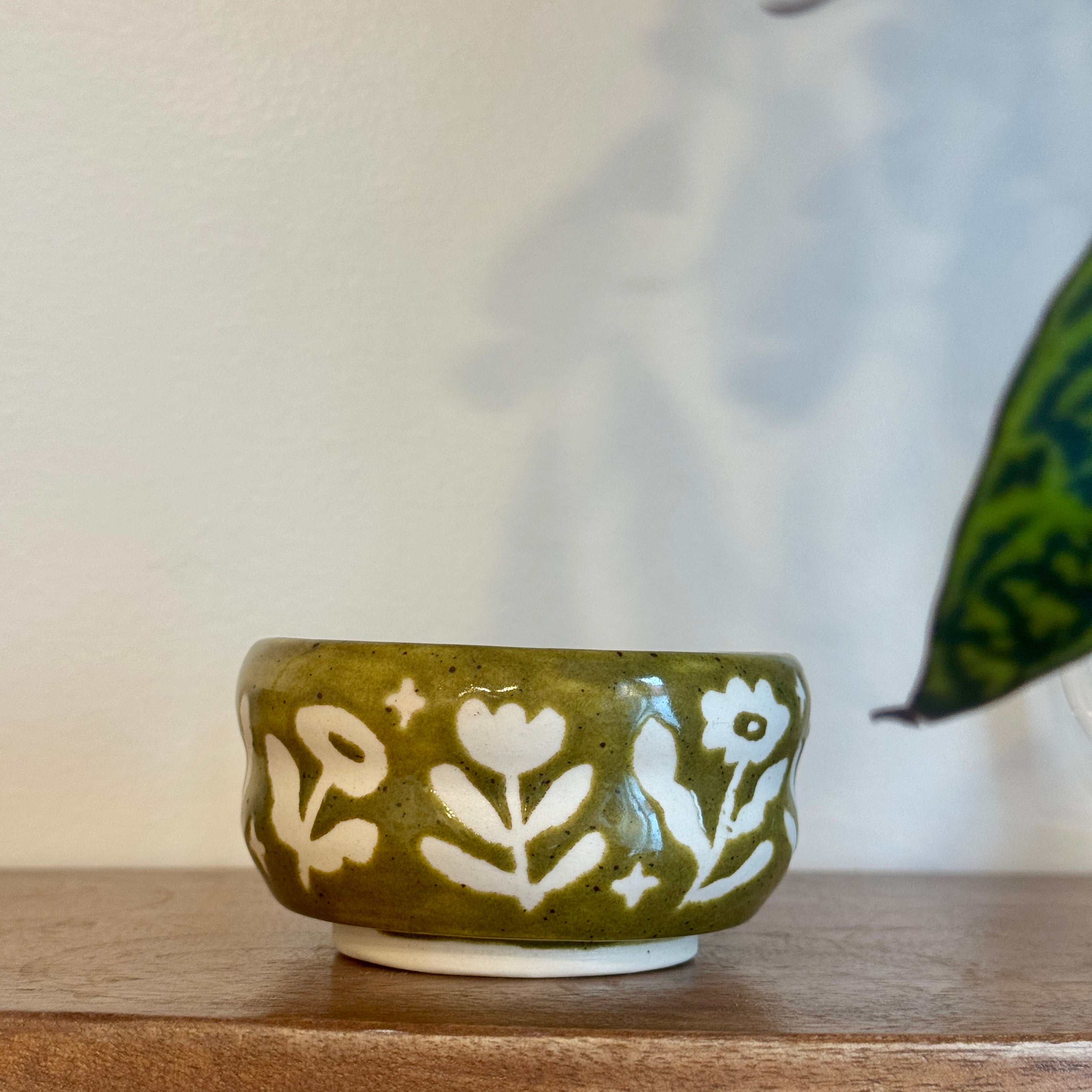 low meadow bloom porcelain mug