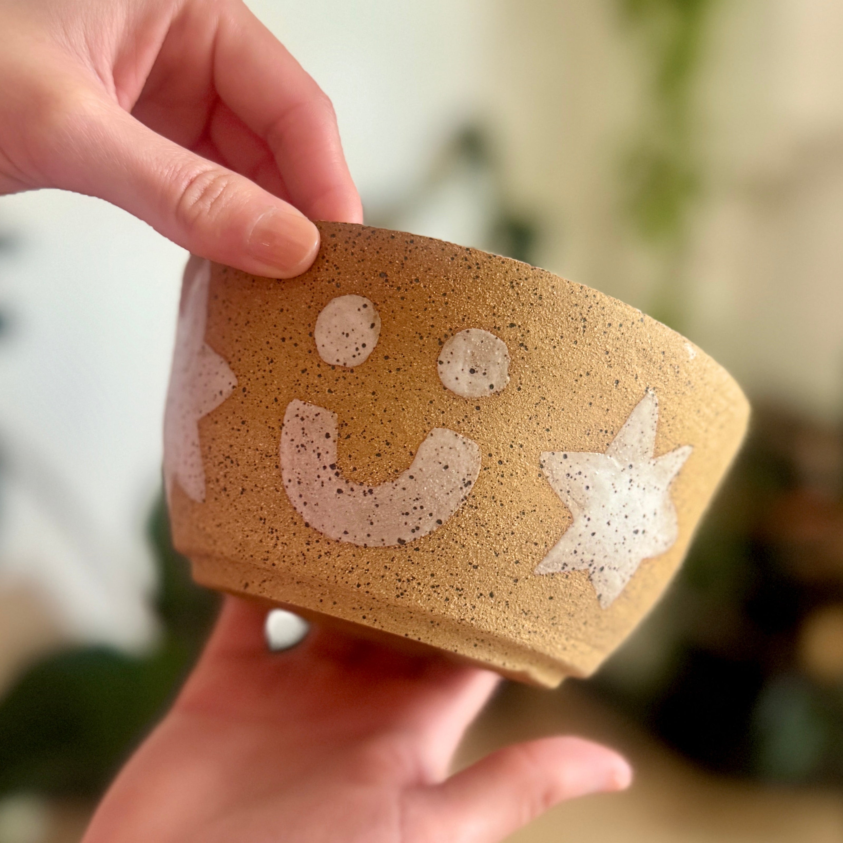 happy sad cereal bowl