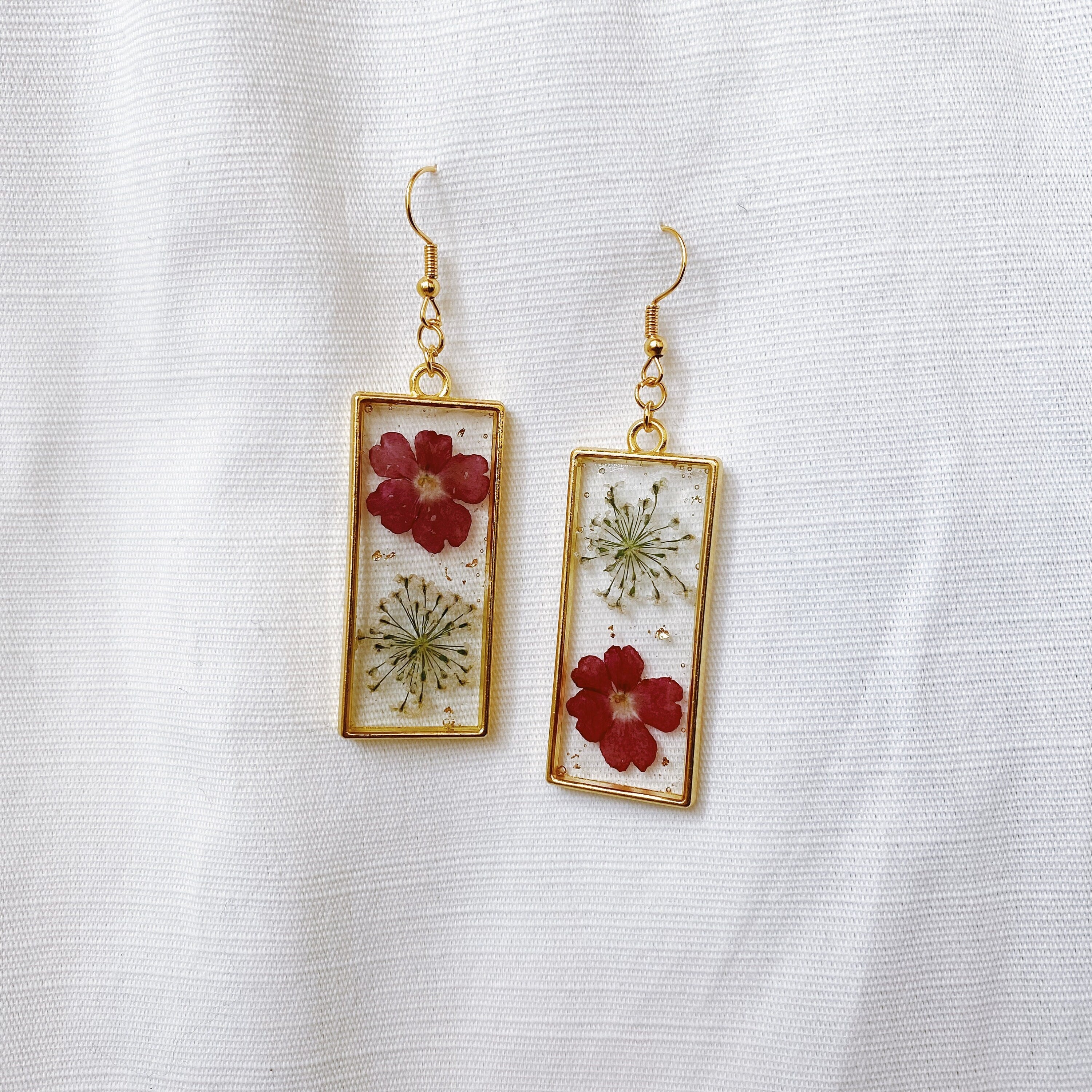 pocket garden earrings | single dangle