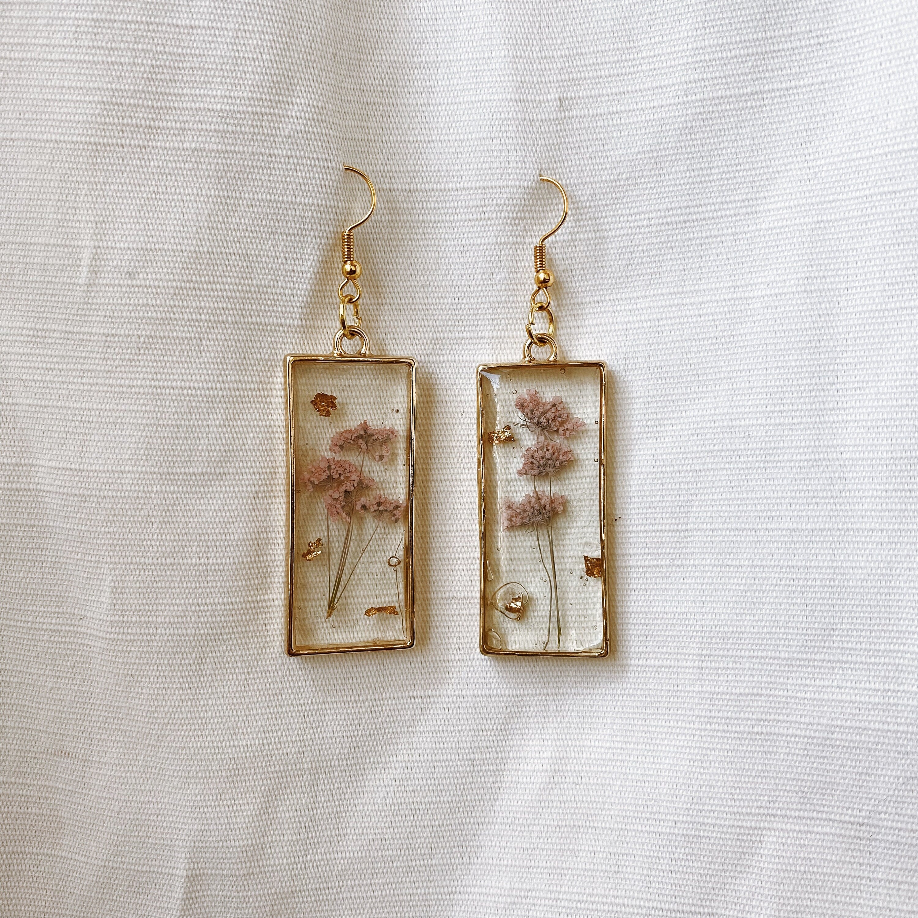 pocket garden earrings | single dangle